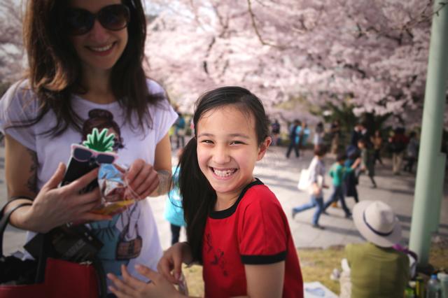画像1: 広い敷地でゆっくりお花見できるばぃ