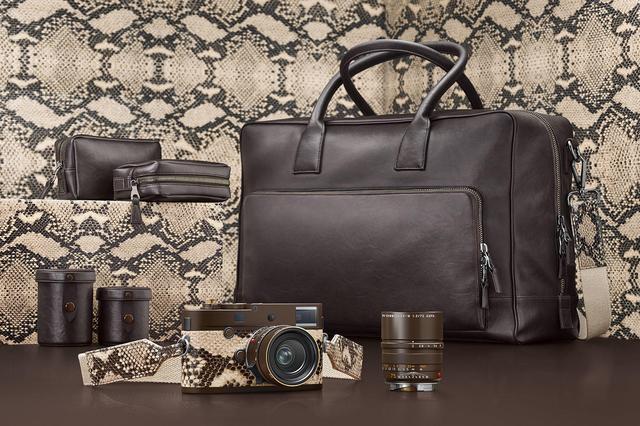 画像: ライカMモノクローム "Drifter" by Kravitz Designセットのカメラ、レンズ、バッグとポーチ、レンズケース