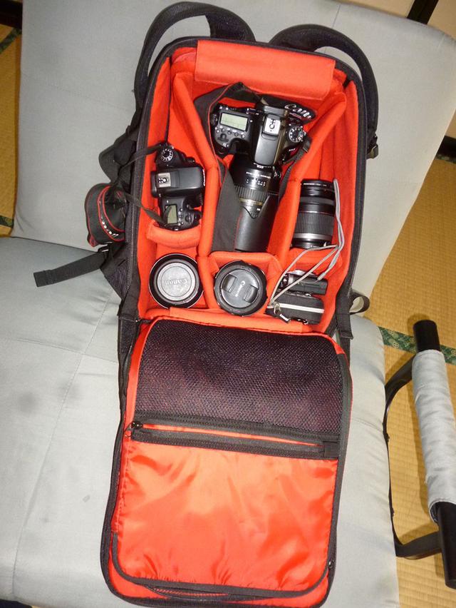 画像: 椅子兼用なので荷物が一個減ります! ●アオスタ フォンタナⅡ IS リュック(孫である山口魁星)