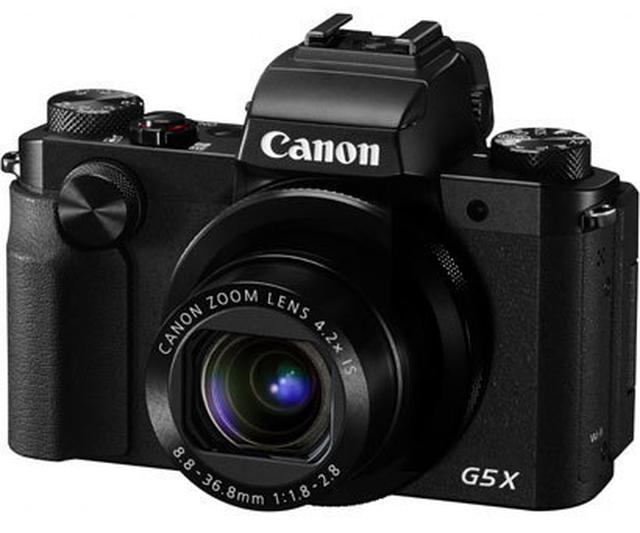 画像: ミニ一眼レフ的なスタイルの前モデルのPowerShot G5 X