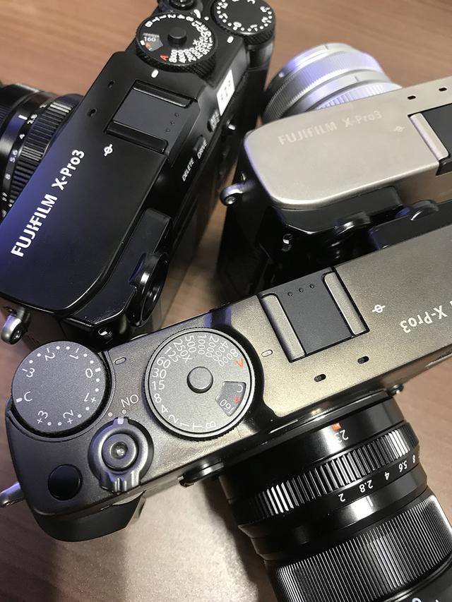 画像: 3モデル揃い踏み。「ブラックペイント」と「Duratect」仕上げの「「DRブラック」「DRシルバー」。