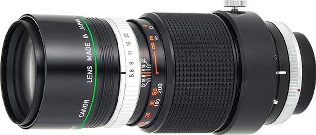 画像: 1969年に発売された初の人工蛍石結晶を採用したFL-F300mm F5.6