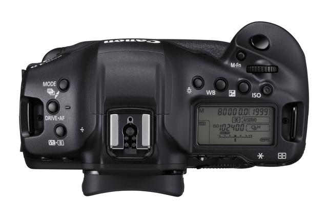 画像: キヤノン EOS-1D X Mark III 上面