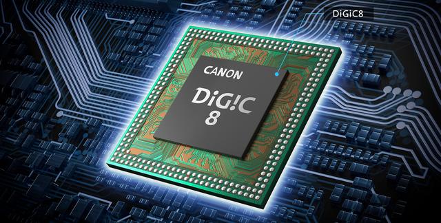 画像: 最新の画像エンジンDIGIC 8を搭載
