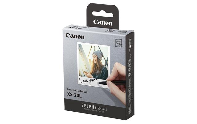 画像: インク&用紙カセット XS-20L 20枚入りシールタイプ 画面サイズは、最大68×68mmの「ましかく」