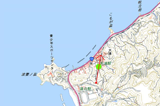 画像: 予讃線(大浦)