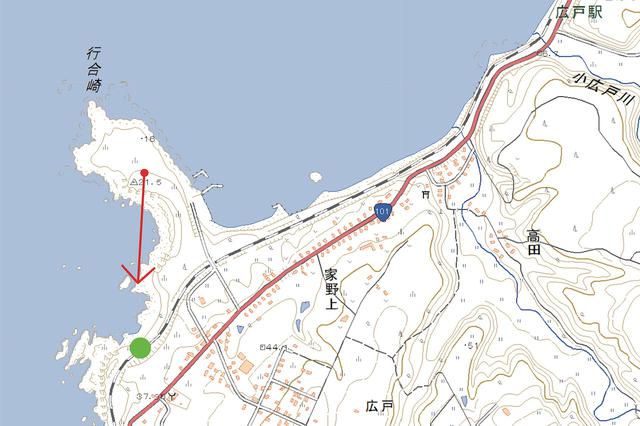 画像: 五能線 深浦〜広戸