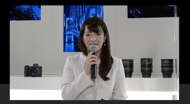 画像: ▲発表会はライカプロフェッショナル東京、ライカカメラ社(ドイツ・ウェッツラー)を結んで行われた。