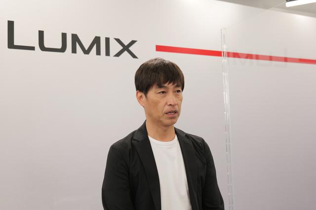 画像: GH5 Ⅱ マーケティングマネージャーの伏塚さん