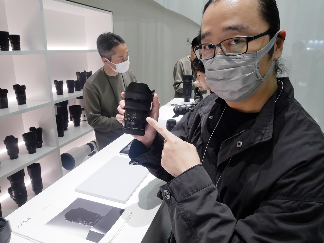 画像: SIGMAの世界観を具現したブース展開