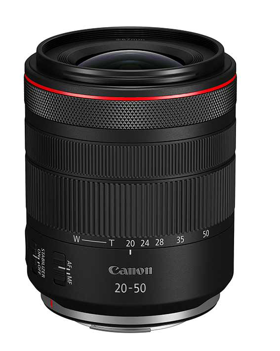 画像: キヤノン RF20-50mmF4L IS USM PZ主な仕様