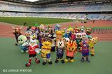 画像: Jリーグのマスコットが勢ぞろい。多くのマスコットがキャラ立ちしている