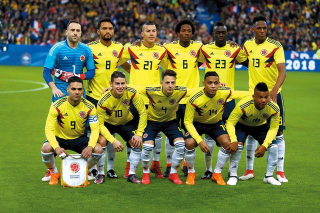 画像: コロンビア◎2大会連続6回目:1962、90、94、98、2014年 / FIFAランク◎16位 / 監督◎ホセ・ペケルマン