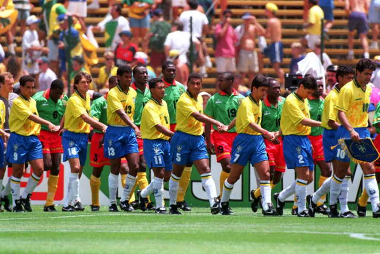 97年のブラジル代表選手のサイン 97年のブラジル代表選手のサイン ブラジル代表4名サインボール