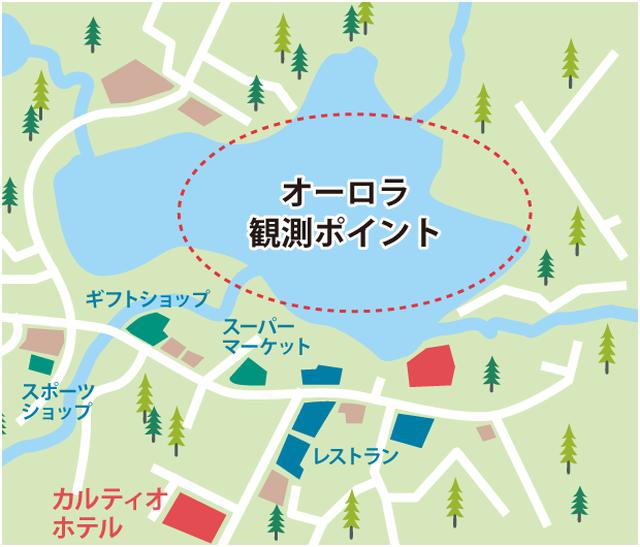 画像: フィンランド/ユッラスの町のMAP