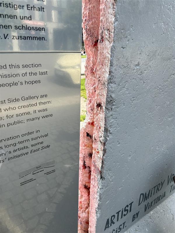 画像: 壁の断面図　弊社スタッフ撮影