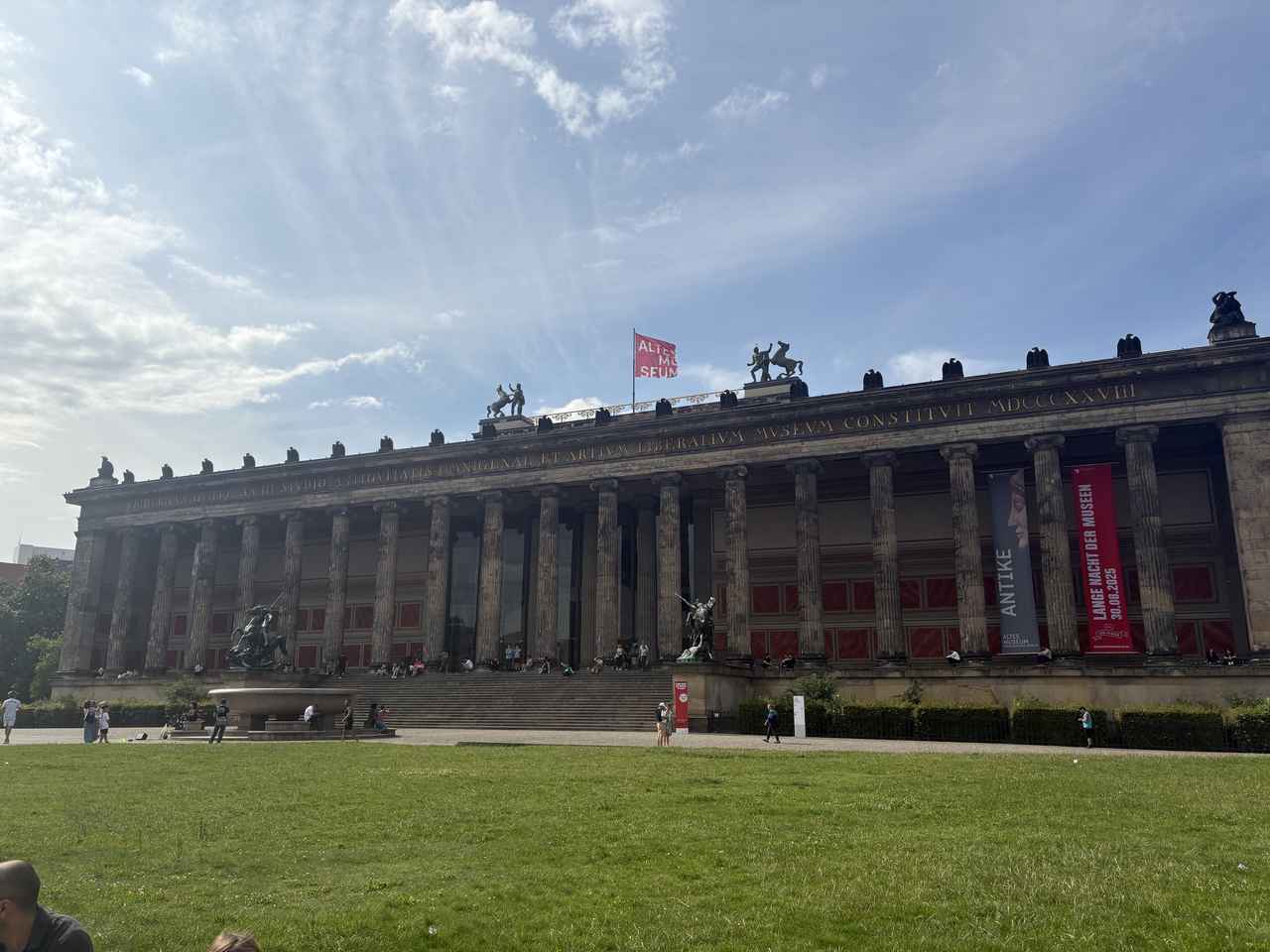 画像: ベルリンの旧博物館　弊社スタッフ撮影