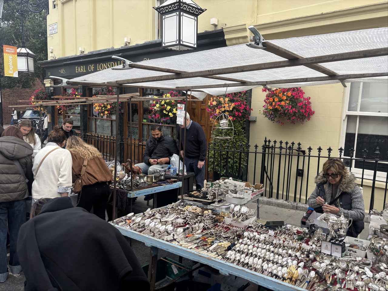 画像: Portbello Road Market（ポートベローロードマーケット）