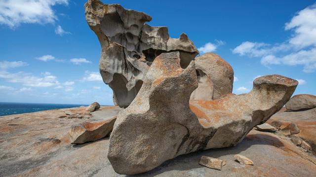 画像: 巨大な自然のオブジェ「リマーカブルロックス」 southaustralia.com