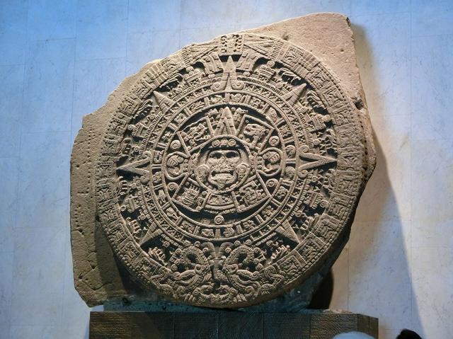 画像: 国立人類学博物館「太陽の石」(イメージ)
