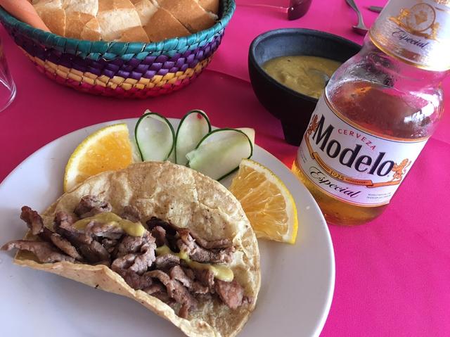 画像: タコスも食べることができました!レストラン「ヌエボ」のお食事(イメージ) 6日目ランチ