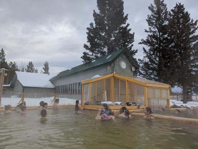 画像: 極寒の中の温泉は最高に気持ちがいいです♪/お客様撮影