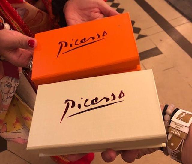 画像: ピカソ・レストランでのサプライズ/弊社スタッフ撮影