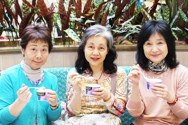 画像: アイスクリームで休憩!
