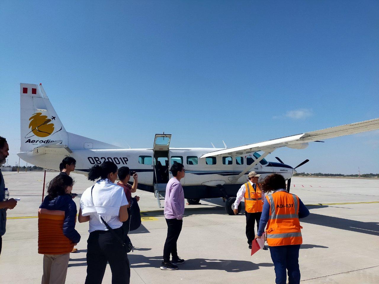 画像: 小型飛行機（弊社スタッフ撮影）〈一例〉