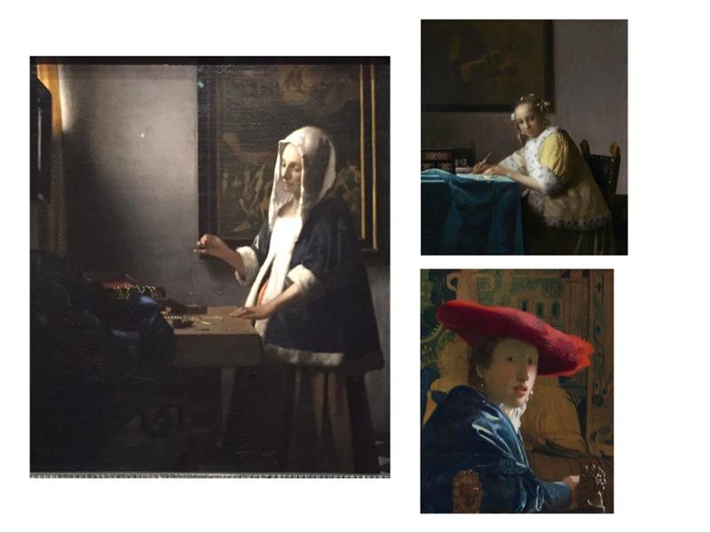 画像1: フェルメール作品（弊社スタッフ撮影）