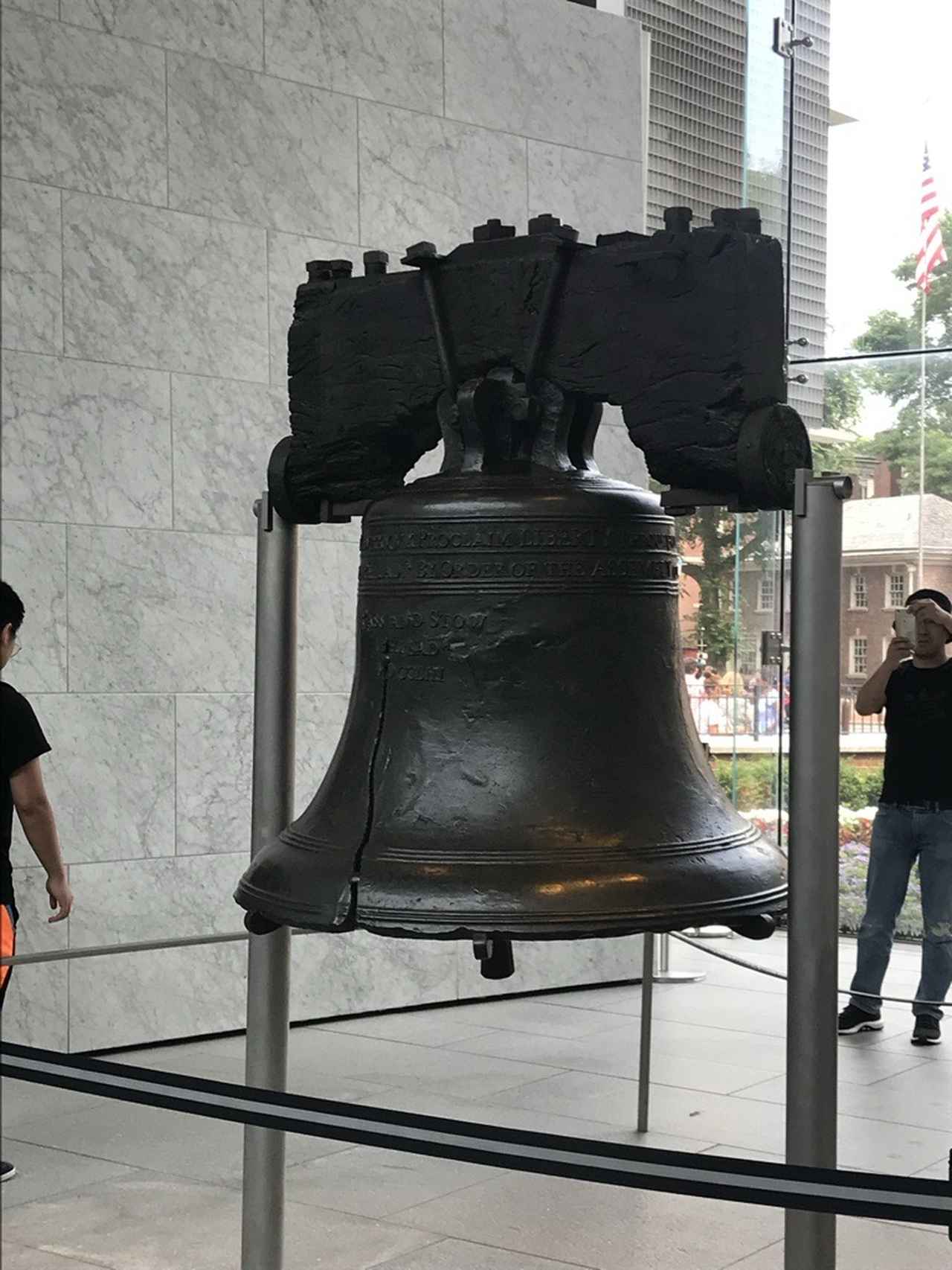 画像: 自由の鐘（弊社スタッフ撮影）