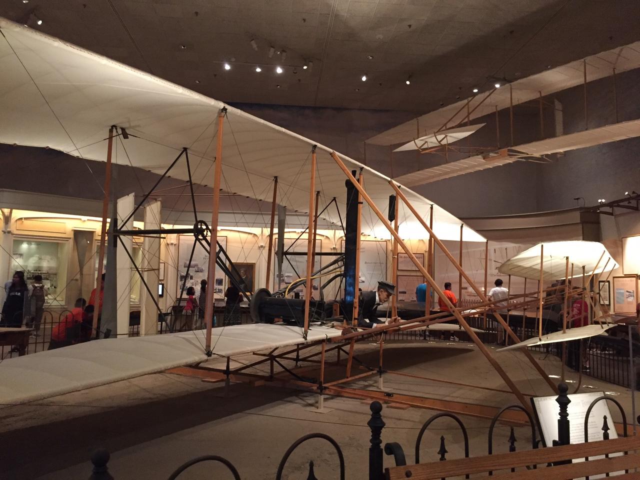 画像: ライト・フライヤー号（弊社スタッフ撮影）