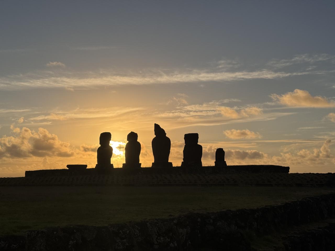 画像1: 夕日観賞(弊社スタッフ撮影)