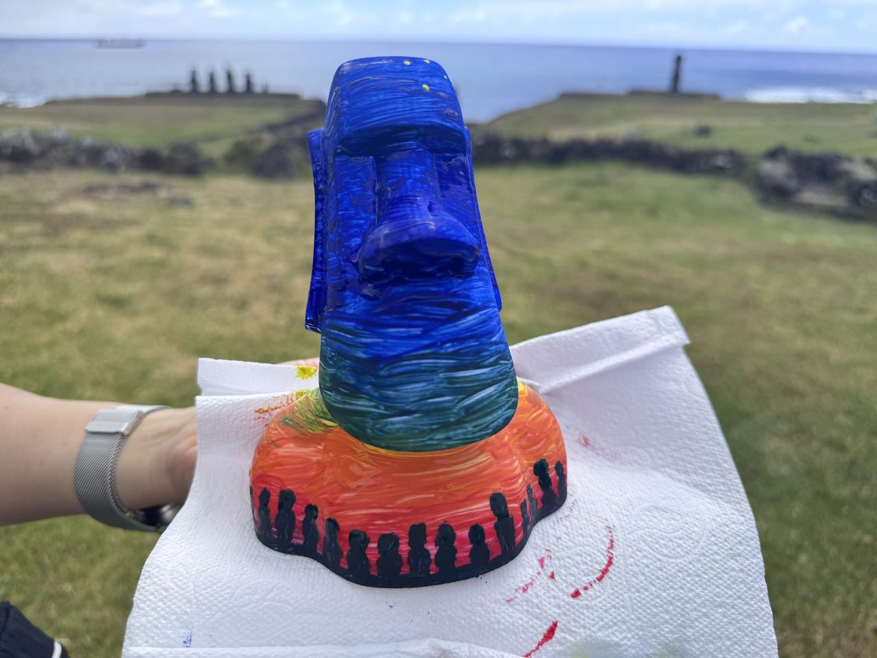 画像: 絵付け体験・お客様の作品