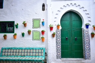 画像2: ティトゥアン旧市街の街並み（弊社スタッフ撮影）