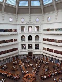 画像: ビクトリア州立図書館(弊社スタッフ撮影)