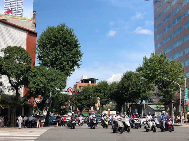 画像: 台北市内の様子(7月上旬/現地スタッフ撮影)