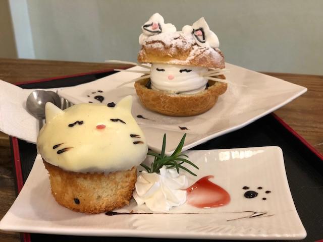 画像: 猫のケーキ/水野撮影