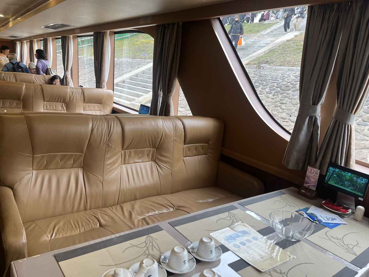 画像: クルーズ船内の様子（2025年3月弊社スタッフ撮影）