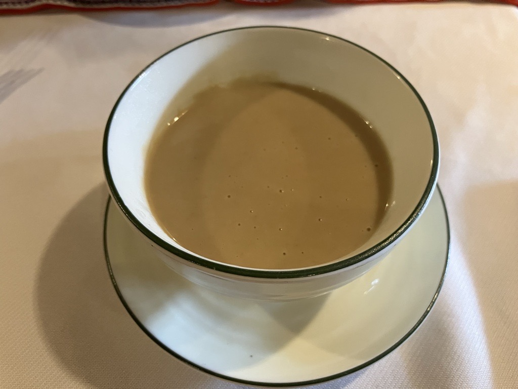 画像: 栗のスープ（スタッフ撮影）