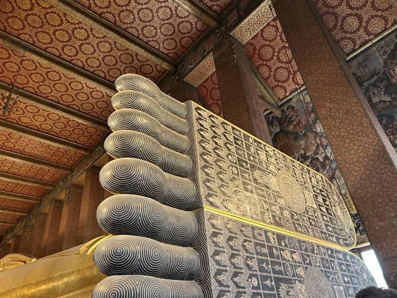 画像1: ワット・ポー（足元）／添乗員撮影