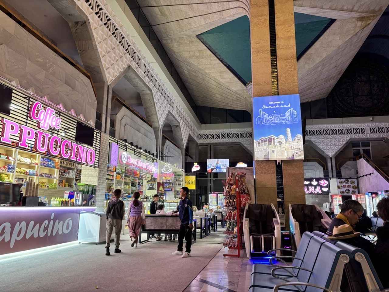 画像: ウズベキスタンの駅（2025年9月スタッフ撮影／イメージ）