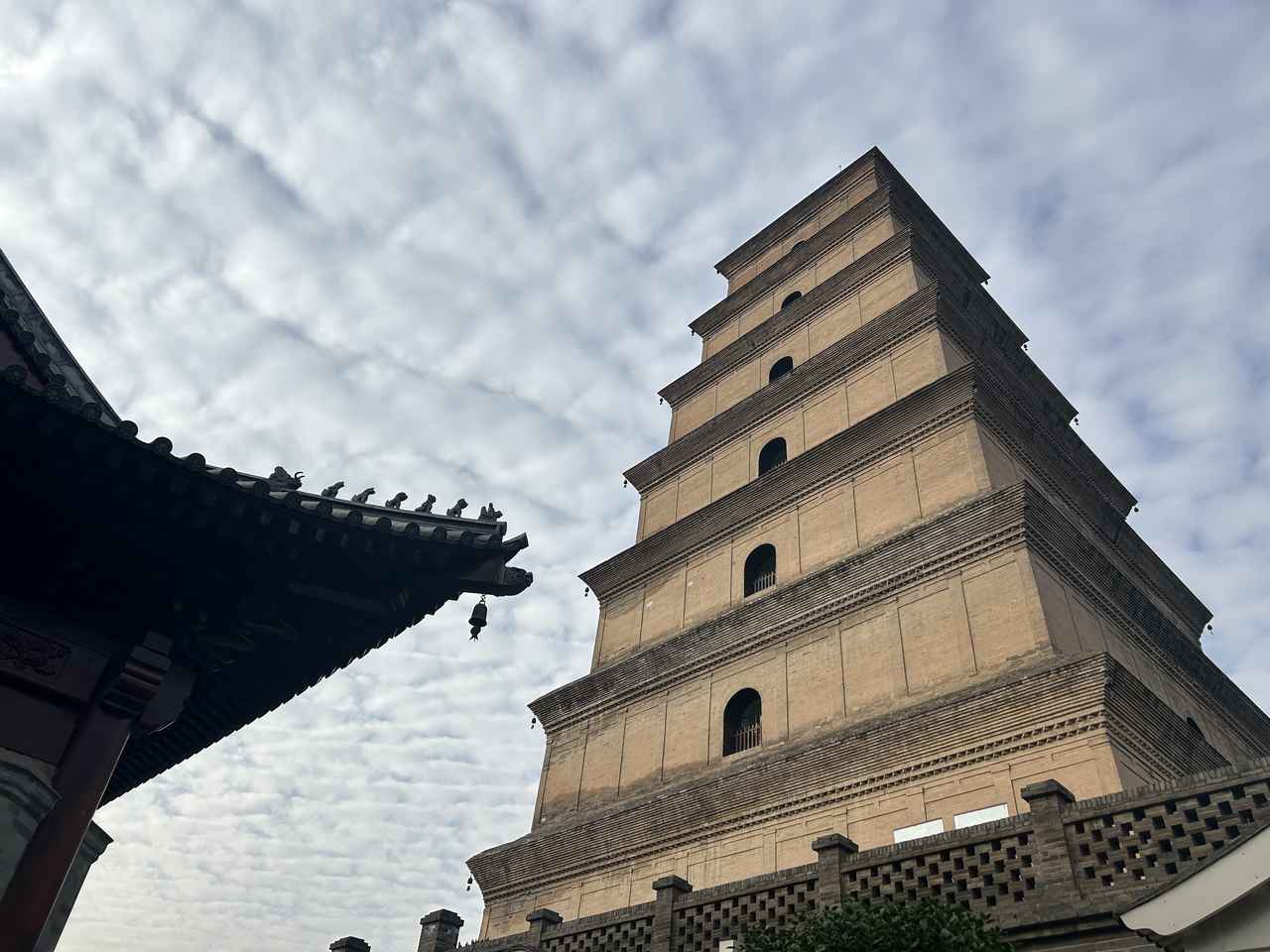 画像: 大雁塔/添乗員撮影