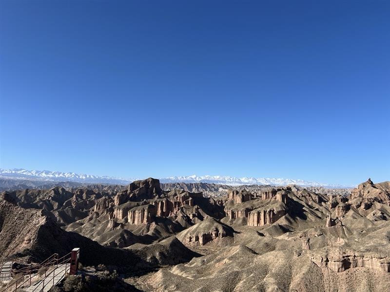 画像: 氷溝丹霞/添乗員撮影