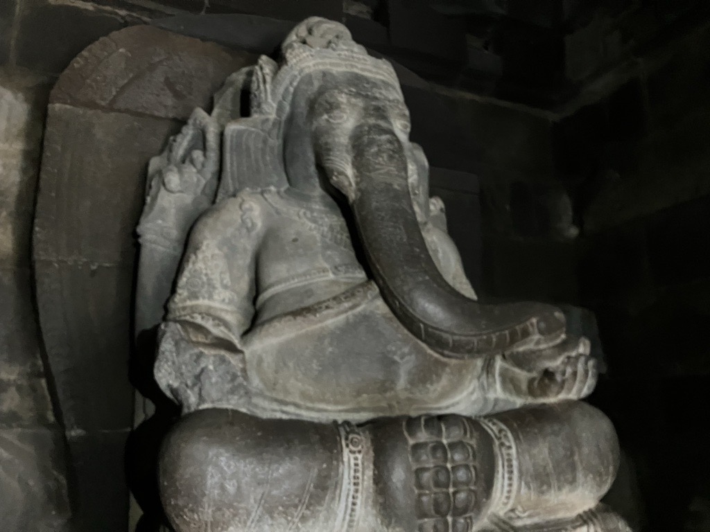 画像: ガネーシャの像(筆者撮影)