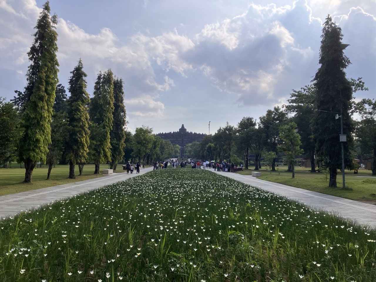 画像1: ボロブドゥール遺跡(筆者撮影)