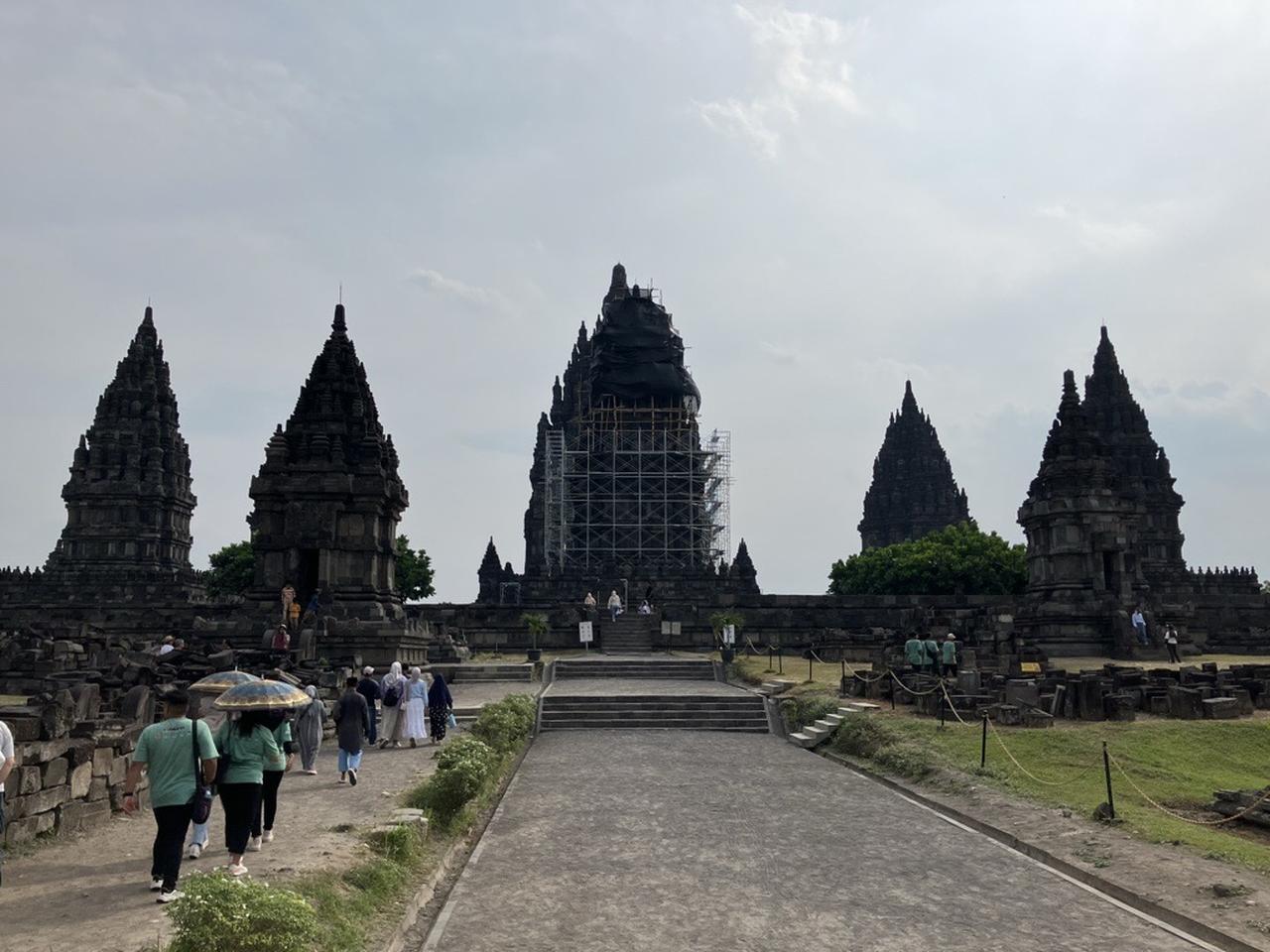 画像: プランバナン寺院(筆者撮影)