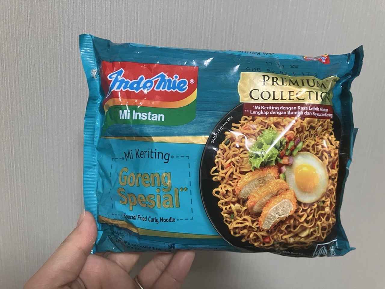 画像: インスタントミーゴレン(筆者撮影)