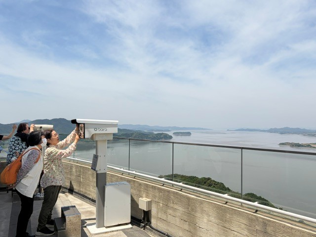 画像3: 展望台からの北朝鮮（弊社スタッフ撮影）