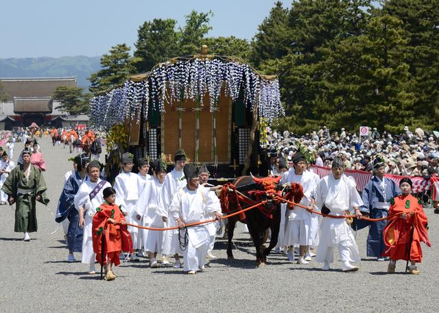 画像: 葵祭・牛車(イメージ)